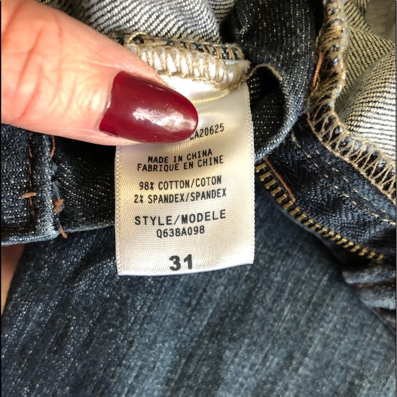 Guess Jeans Size 31 Sarah Skinny Dark Wash - Picture 7 of 7